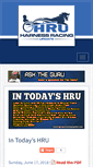 Mobile Screenshot of harnessracingupdate.com
